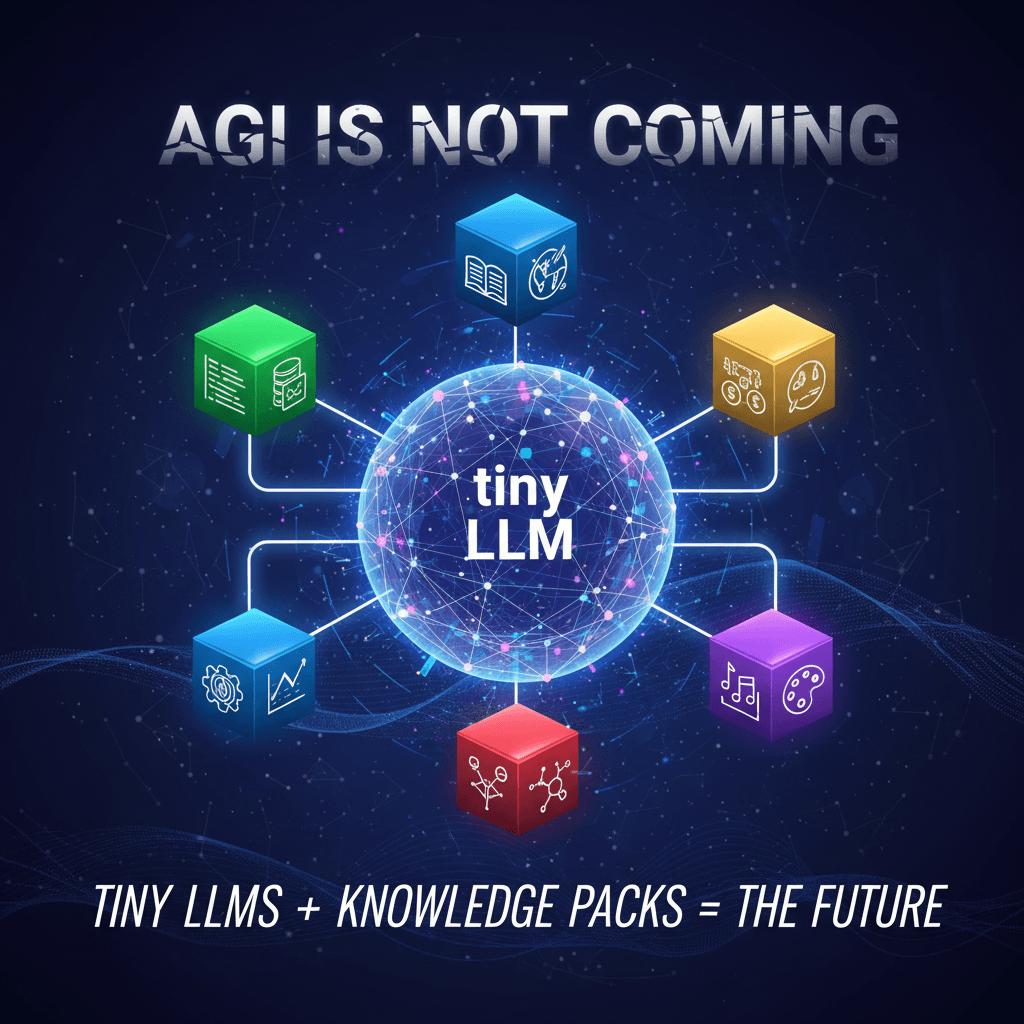 Why AGI is a Pipe Dream and what we should build instead